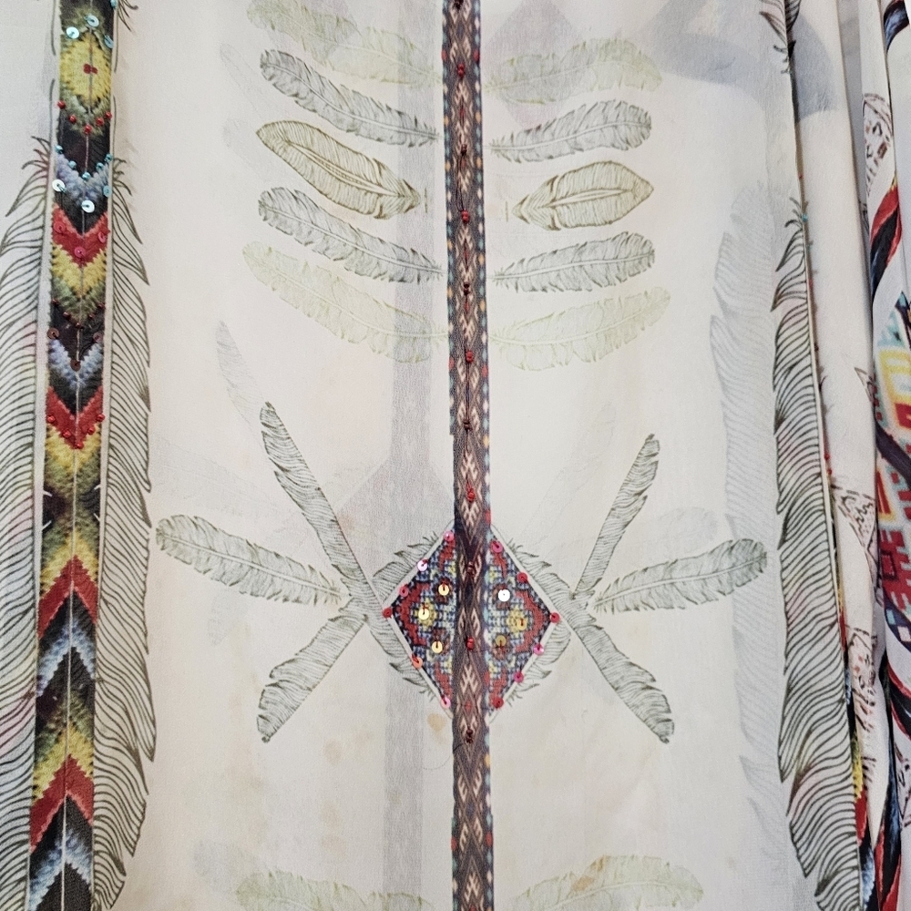 Vintage Collection Cowgirl Rodeo Western Santa Fe Top size Large - Picture 4 of 10